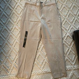 Banana Republic pants…..tan, petite size 4